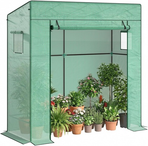 Walk greenhouse lean pe - in,