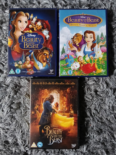 Dvds disney beauty and - 3,