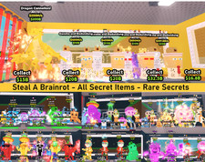 Steal A Brainrot | All Secret Items | Rare Secrets