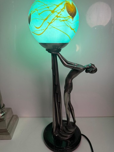 Art deco figural - figural, lady