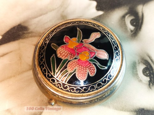 Black and gold pink - , floral