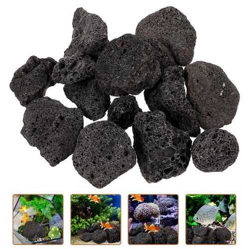 Vintage lava rock black - lava, stones