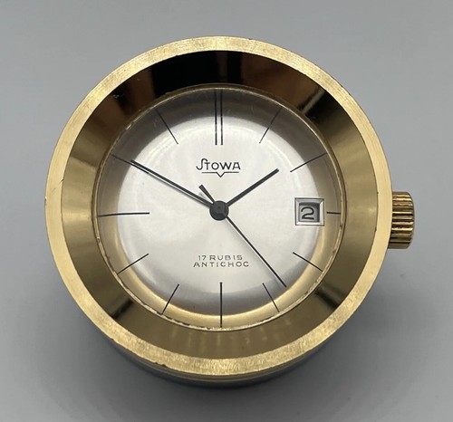 Vintage stowa table clock - stowa, 17