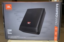 JBL under-Seat Car sub Bass Pro Nano Active Subwoofer Housing Remote Control