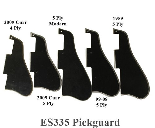 Es335 ply pickguard for usa - es335,