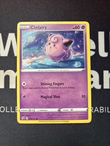 Pokemon clefairy 074 - clefairy, 074/192