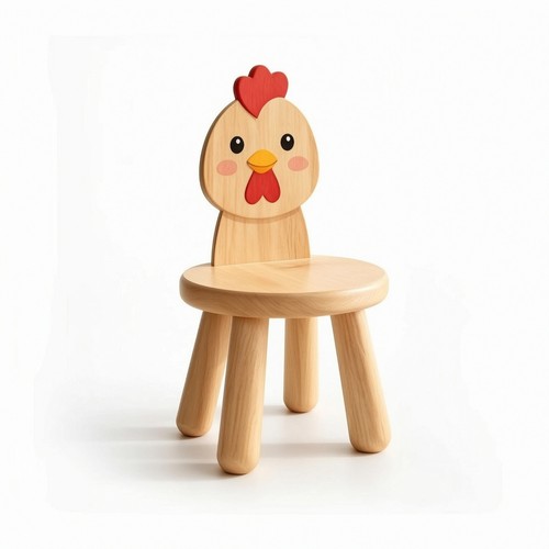 Stool with backrest sturdy - with,
