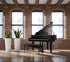 Tall Round Gloss Plant Pot