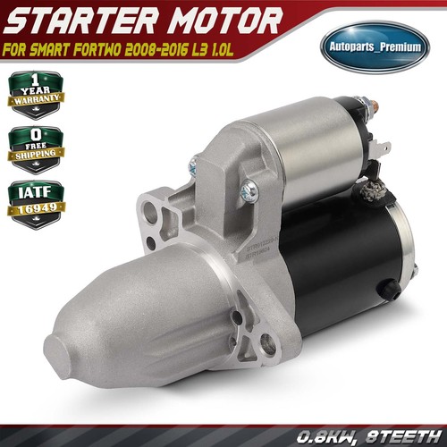 Starter motor for smart - for, fortwo