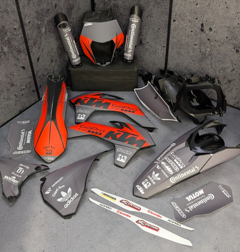Plastics graphics ktm 2014 - plastics,
