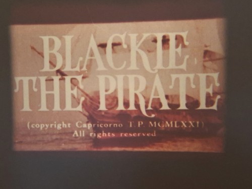 Blackie the pirate 1971 - blackie,