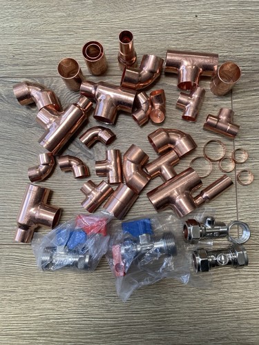 1kg mixed 22mm 15mm copper - 22mm, &