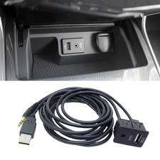 Car Audio AUX+USB Socket