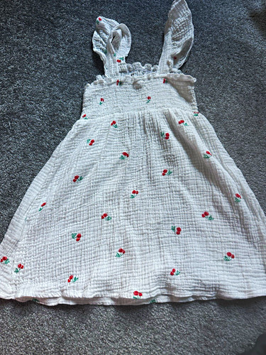 Shein girls white cherry - shein, 5y