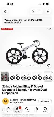 Inch folding bike 21 speed - folding,