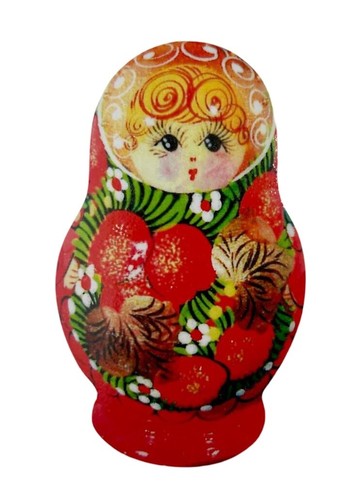 Russian doll magnet - russian,
