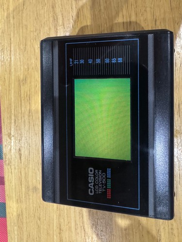 Casio 500v portable - casio, lcd