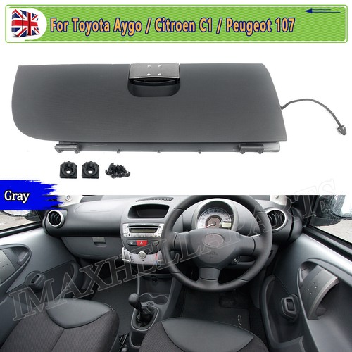 Rhd gray glove box - gray,