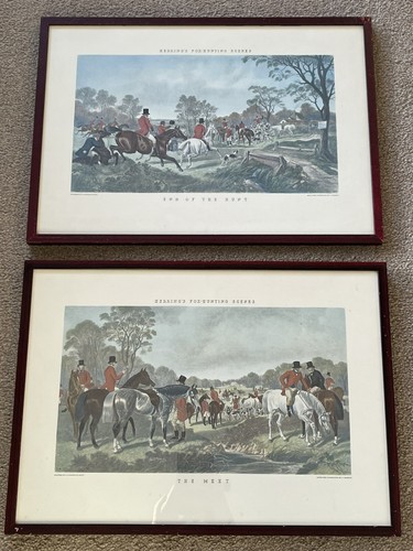 Pair herrings fox - herrings, fox-hunting