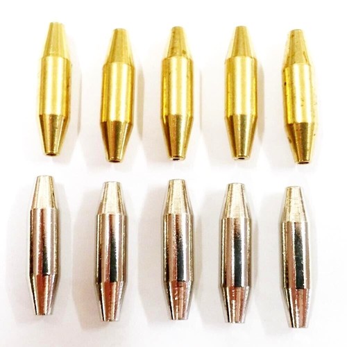 Spinner body brass nickel - body, or