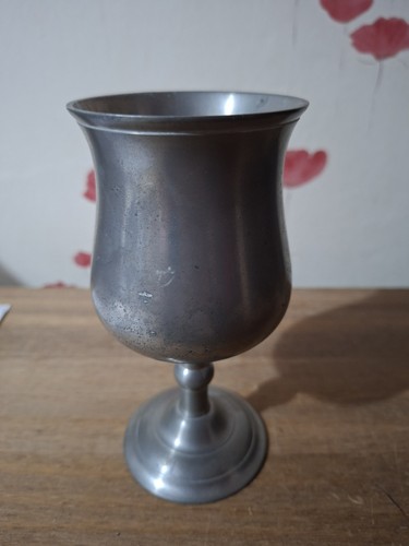 Pewter goblet weight - goblet,