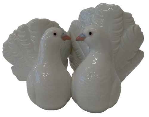 Lladro porcelain doves - lladro,
