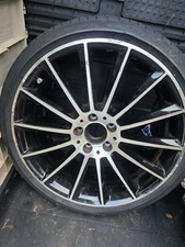 Genuine Mercedes AMG Alloy wheel 20" with Runflat tyre. REAR from 2021 E Class