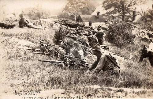 10th regiment field maneuvers - 10th,