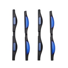 4x Blue Car Door Protectors