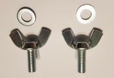 SUZUKI LT 50 QUAD SEAT WING BOLT S NUTS STAINLESS WITH WASHERS