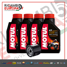 KIT Service 4L MOTUL 7100 10W40 Oil Filter Honda VFR XDC Crosstourer DCT 1200