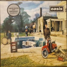 Oasis The Masterplan Sealed 2 LP GF 25Th Anniversary Silver Vinyl WW 2023