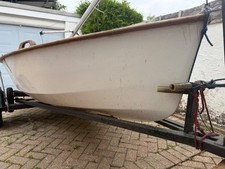 Enterprise sailing dinghy