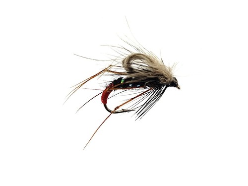 Cdc hopper dry flies claret - cdc,