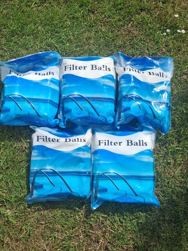 800g pool filter balls - x,