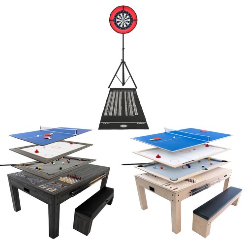 Multi games dining table 7ft - dining,