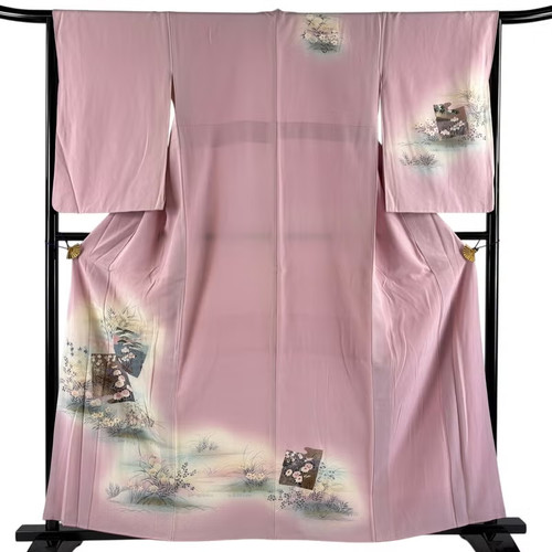 Vintage japanese silk - silk, kimono