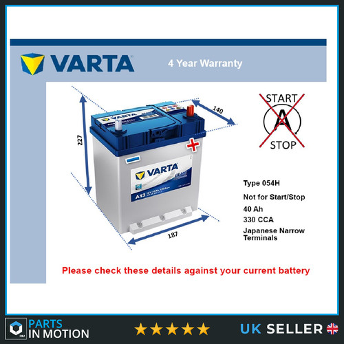 Battery fits mazda mx5 mk4 - mx5, 1.5