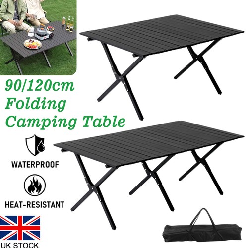Folding camping table - table, with
