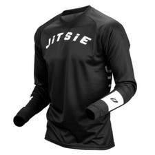 NEW 2025 JITSIE L3 SOLID TRIALS BIKE RIDING SHIRT / JERSEY. GREAT QUALITY. BLACK