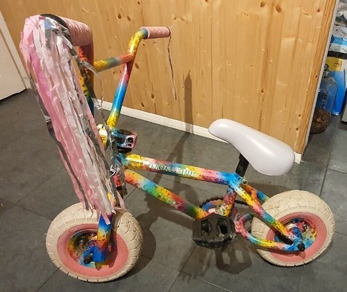 Girls unicorn barf mini rocker - barf,