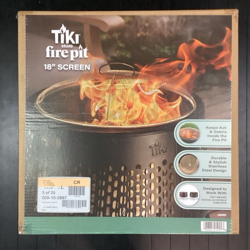 Tiki brand fire pit screen - fire,