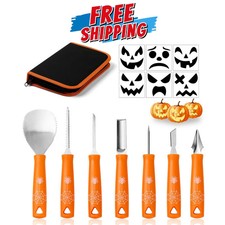 Halloween Pumpkin Carving Kit Set, 14Pcs Professional Pumpkin Carving Tools
