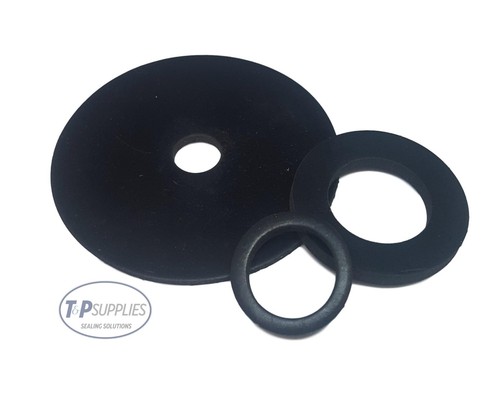 Solid neoprene rubber washers - rubber,