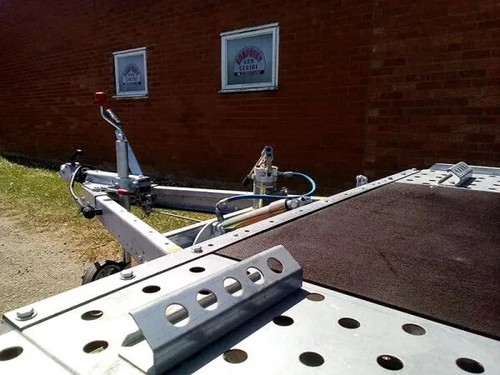 Car transporter trailer bed - transporter,