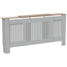 White Radiator Cover MDF Small