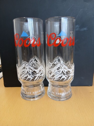 Coors half pint glasses - pint,