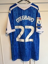 Otegbayo Match Worn Sheffield Wednesday 2025 Poppy Football Shirt Vs Norwich