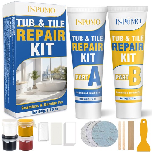 Inpumo tile repair kit - tile, shower