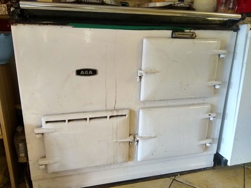 Aga oil fired cooker with - aga, 2